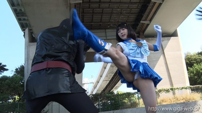 悪堕ちセーラーヒロイン　淫語弄び搾精