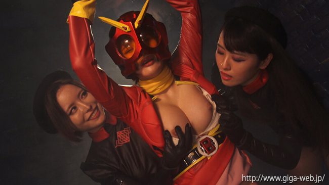 ヒロイン　戦闘員レズ洗脳