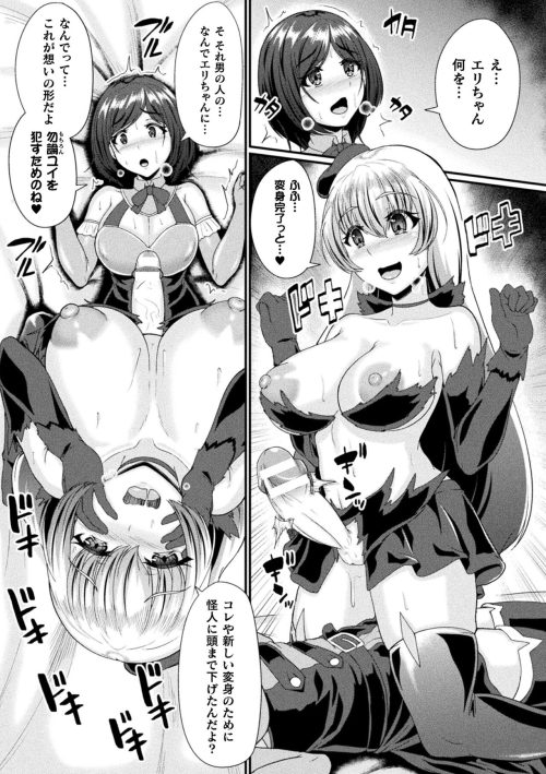 ふたなり化ヒロイン 偏愛種付けレイプ