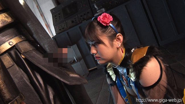 魔法美少女戦士フォンテーヌ　偽物レズエナドレ　悪堕ち