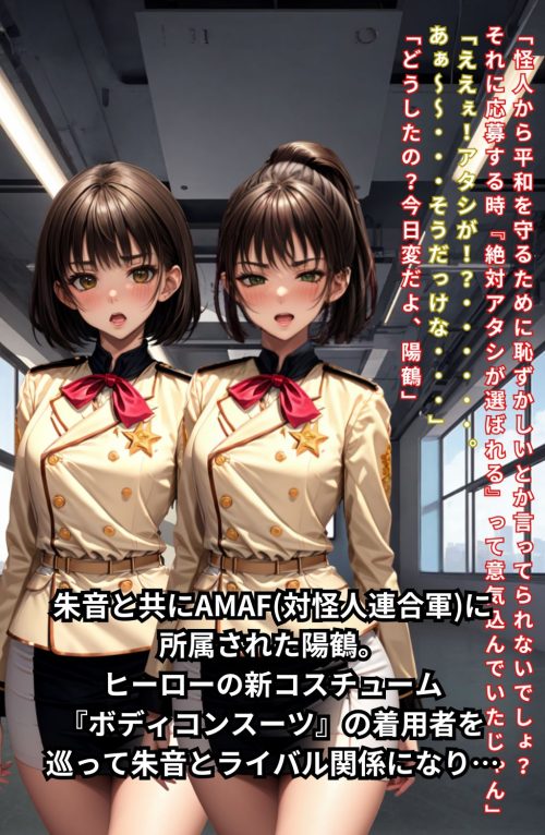 ボディコン連鎖悪堕ち　ボディコン快楽調教　ヒロイン