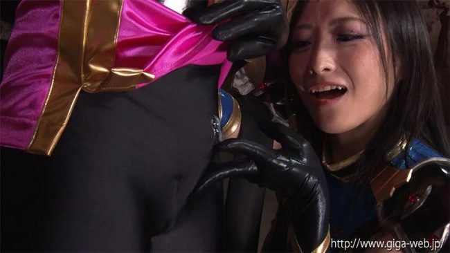 ふたなり化　ピンクヒロイン　射精管理＆搾精地獄　妖艶女幹部