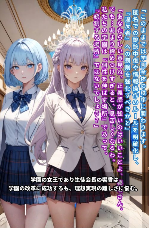 ハイグレ学園　ハイグレ洗脳　連鎖堕ち　女子校生