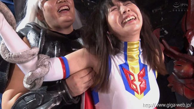 ヒロイン　こしょばし陥落　連鎖堕ち　巨漢女幹部