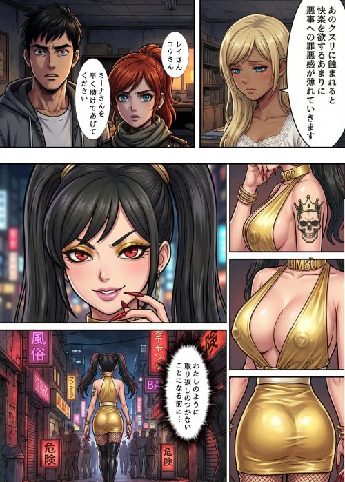 魔薬レズ 妖艶悪女堕ち 美少女