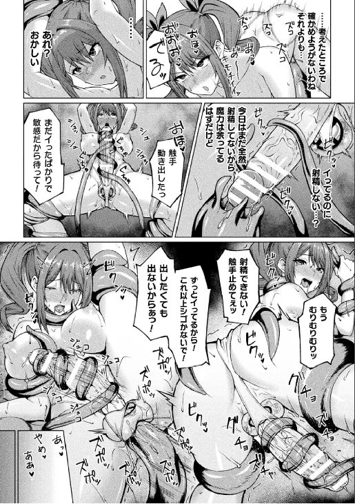 姫魔導士　ふたなり化搾精地獄＆射精管理調教　悪堕ち